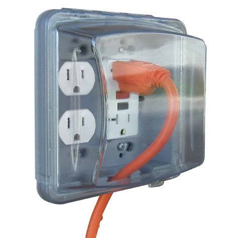 2 gang weatherproof electrical box cover|2 gang weatherproof outlet.